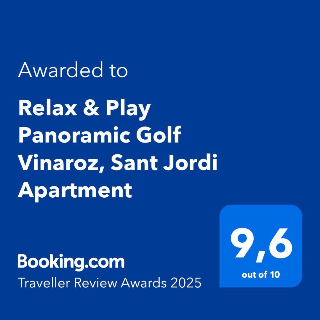 Relax & Play Panoramic Golf Vinaroz, Sant Jordi Apartment Vinarós 외부 사진